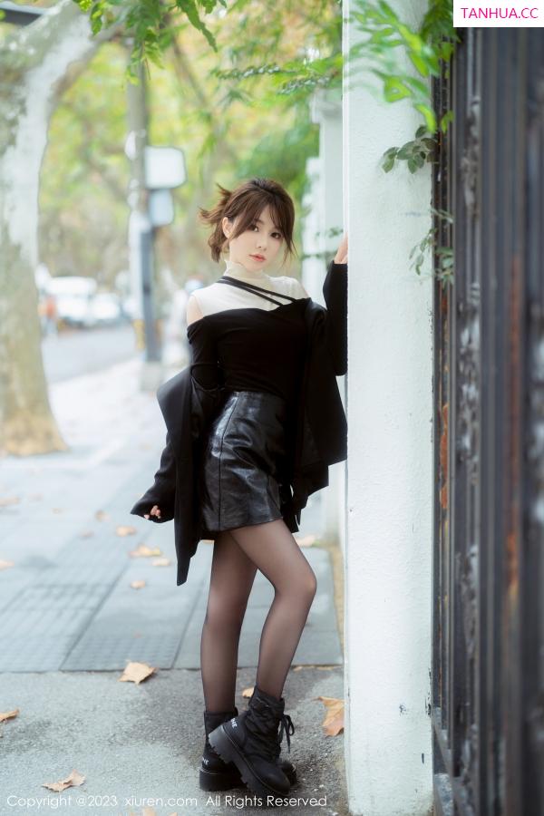 婠婠么  [XiuRen]高清写真图 2023.01.04 No.6080 婠婠么 黑丝美腿第7张图片